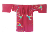 Click on the text under the thumbnail image to access the enlarged phoenix kimono.