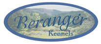 This is a thumbnail image of a logo for Bearangér Kennels.
